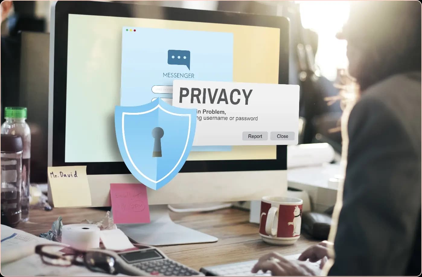 Privacy and Data Use Illustration