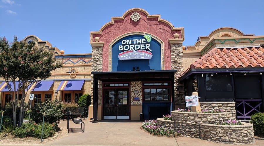 front entrance to restaurant